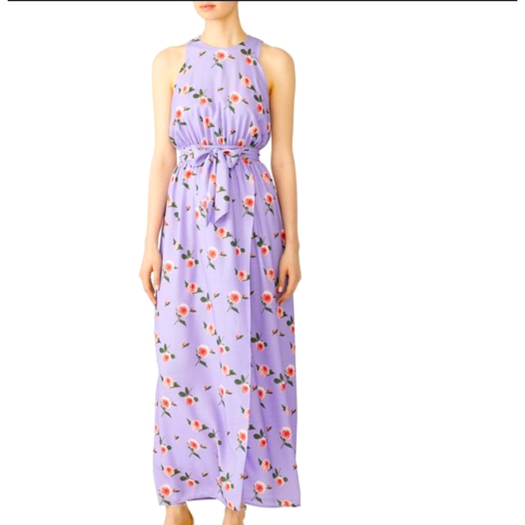 Viva Aviva Lavender Lyrit Maxi, Size L, Euc